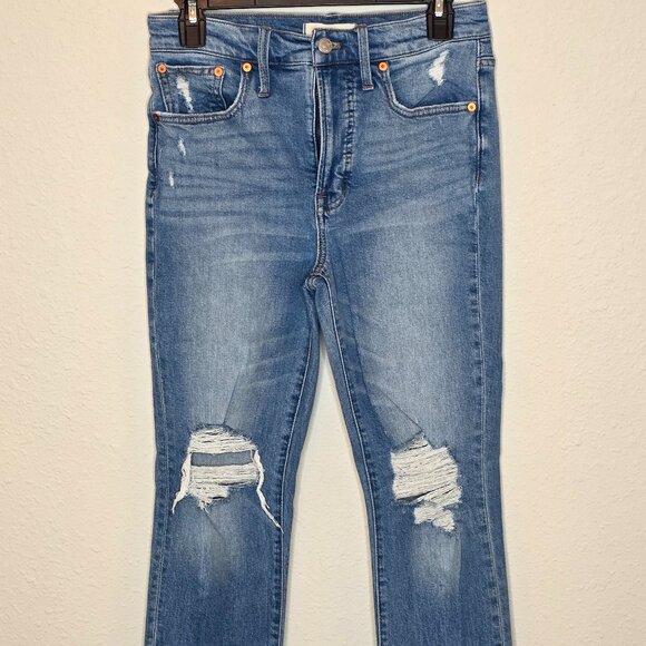 Madewell Denim - Madewell "The Perfect Vintage Jean" Distressed Denim Women's Jeans, Size 25